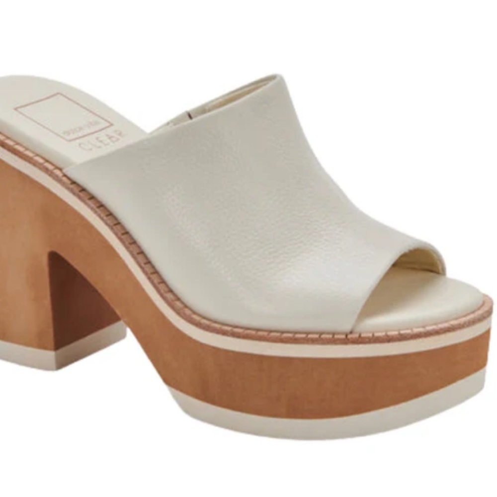 Dolce Vida Chunky Wedge. Size: 6